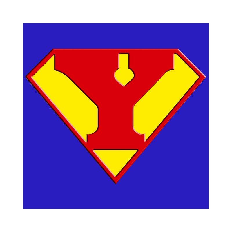 Super Y Logo - Superman logo with a royal blue Y