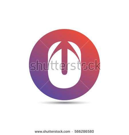 Red with Purple Circle Logo - initial letter u creative circle logo typography design for brand ...