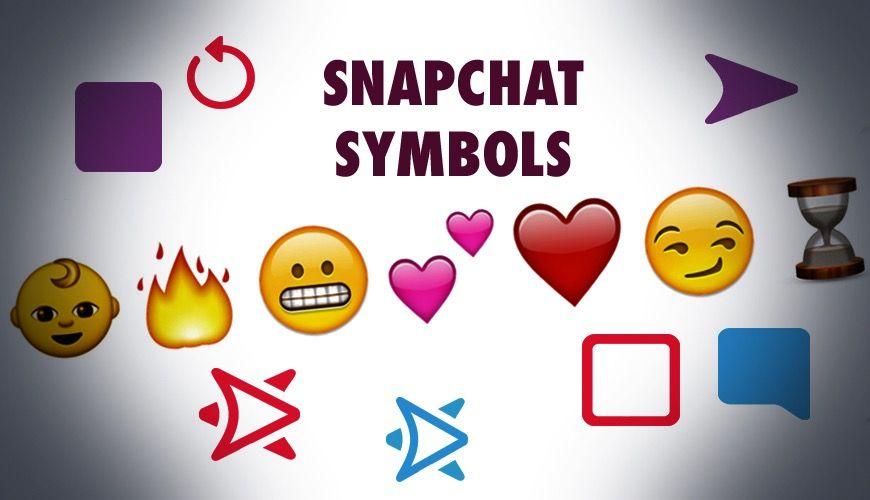 Blue Arrow 2 Names with Logo - Snapchat Symbols – Meaning of All Snapchat Icons & Emojis