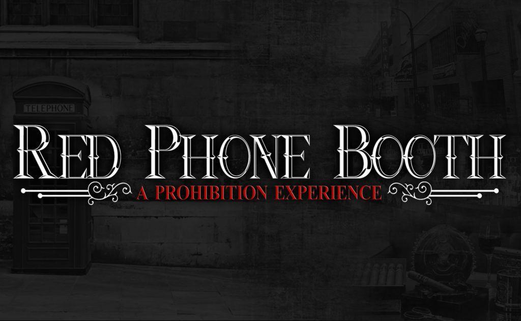 Red Booth Logo - SPOTLITE: Red Phone Booth — An Atlanta Prohibition Experience ...