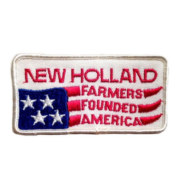 Vintage New Holland Logo - New Holland Farmers Founded America Vintage Patch – Megadeluxe