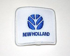 Vintage New Holland Logo - Vintage New Holland Combine Farm Equipment Tractor White Hat Patch ...