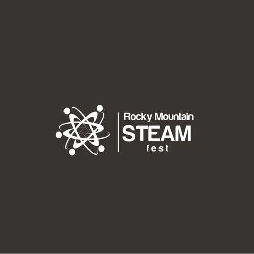 Steam Mountain Logo - Rocky Mountain STEAM Fest Logo. Logo design contest