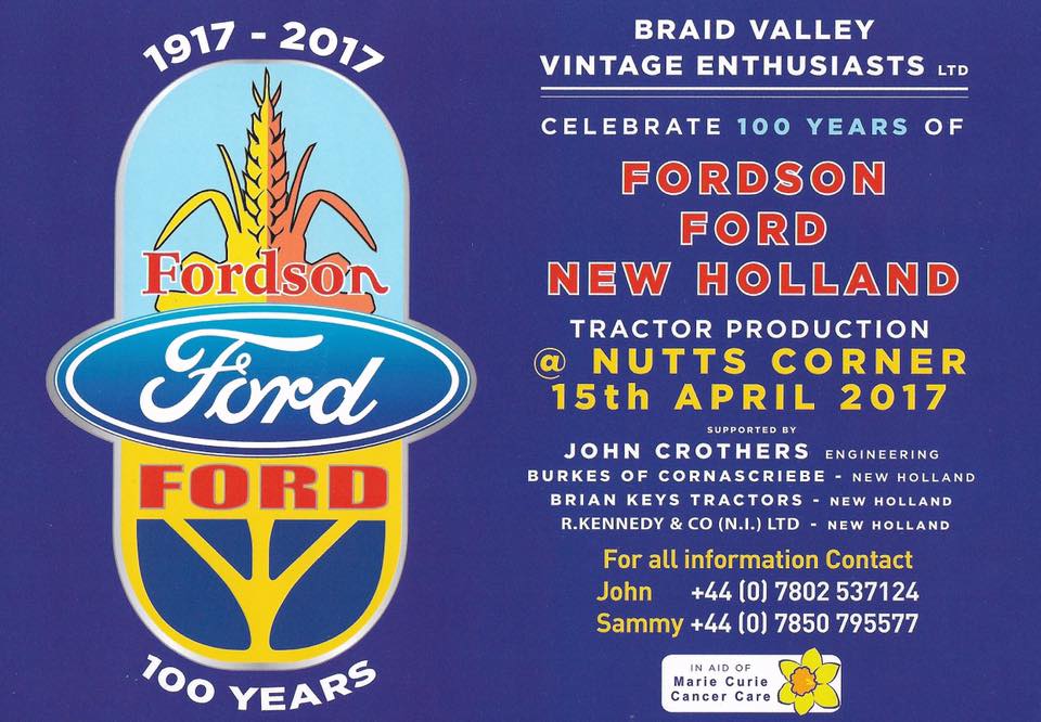 Vintage New Holland Logo - 100 Years of Fordson, Ford and Newholland, 15th of April, Nutts ...