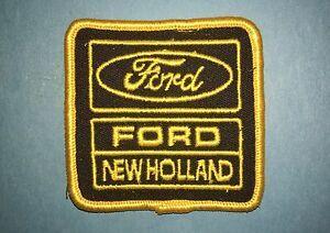Vintage New Holland Logo - Rare Vintage Ford New Holland Tractors Farmer Hat Jacket Uniform ...