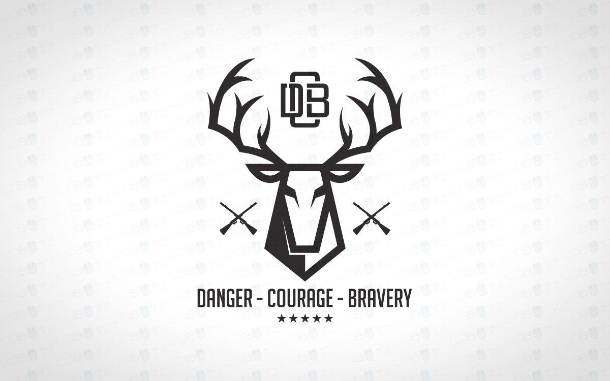 Hunting Logo - Magnificent Deer Head Logo Hunting Logo