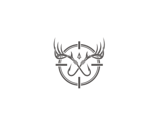 Black and White Hunting Logo - Fishing and hunting logo Designed by user1528015220 | BrandCrowd