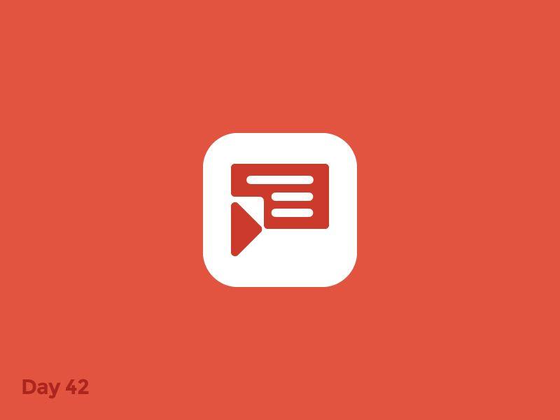 Messenger App Logo - Daily Logo 42/50 - Messenger App Logo by Pavlo Plakhotia | Dribbble ...