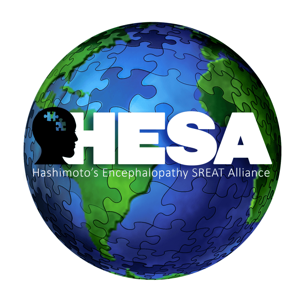 World Puzzle Logo - HESA World Puzzle Logo - Hashimoto's Encephalopathy SREAT Alliance