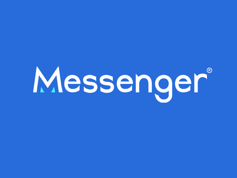 Messenger App Logo - Messenger App Logo by ZaoJianZhen - Dribbble