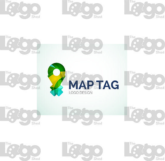 Map Tag Logo - Map Tag Logo 2 | The Logo Shed