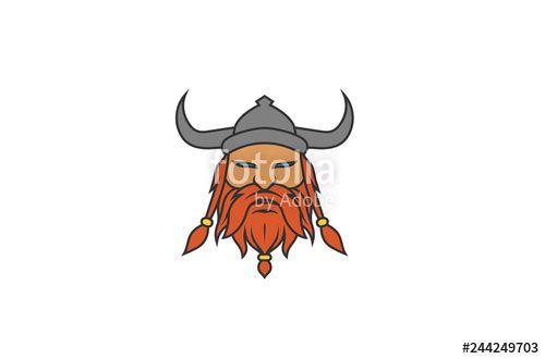 Viking Head Logo - Creative Viking Head Logo
