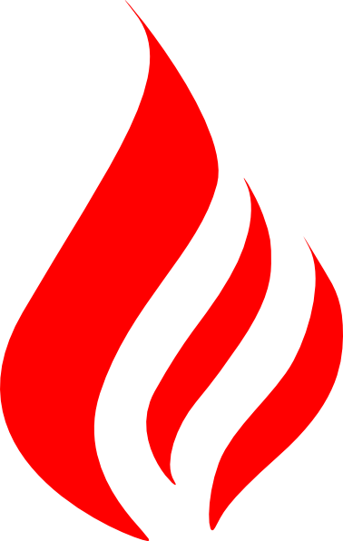 Red and White Flame Logo - Red Flame Clip Art clip art online