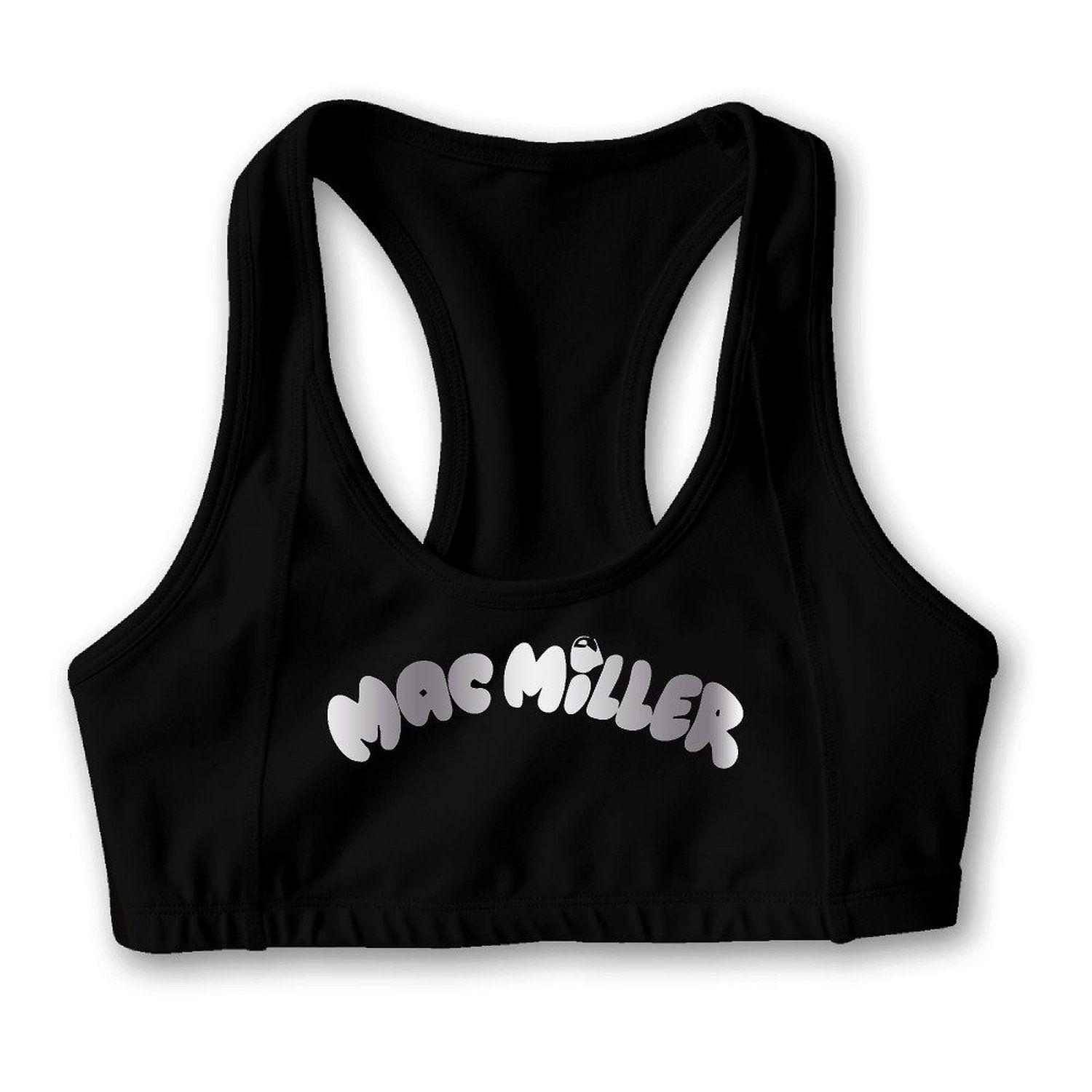 Most Dope Logo - Buy Mac Miller Most Dope Platinum Logo Womens Oxjwn Yoga Sports Bra
