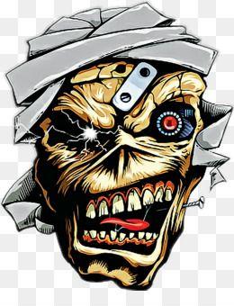 Eddie Iron Maiden Logo - Free download Eddie Iron Maiden Força Jovem do Vasco Heavy metal ...