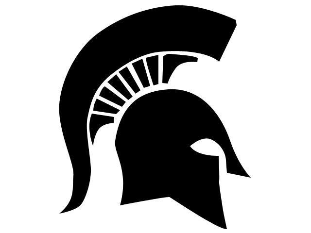White Spartan Logo - Michigan State Spartan logo :: WRAL.com