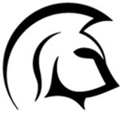 Black and White Spartan Logo - Spartan Logo Clip Art - Clip Art Library