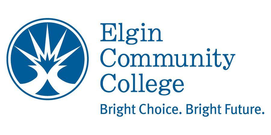 Map Tag Logo - Elgin Community College Logo Tag RGB