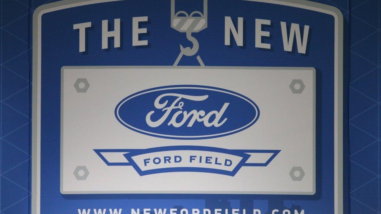 Ford Field Logo - Ford Field renovations unveiled