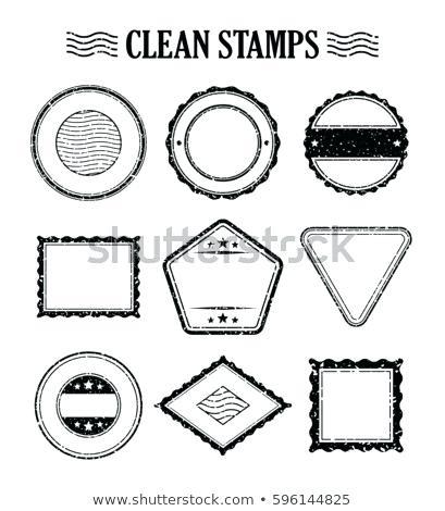 Blank Round Stamp Logo - Blank Stamp Set Ink Rubber Seal Stock Vector Royalty Free Blank
