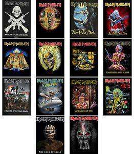 Eddie Iron Maiden Logo - Iron Maiden Back Patch Book of Souls Trooper Killers Eddie band logo ...