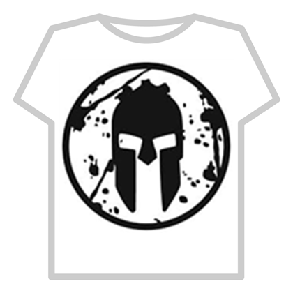 White Spartan Logo - White Spartan Logo - Roblox