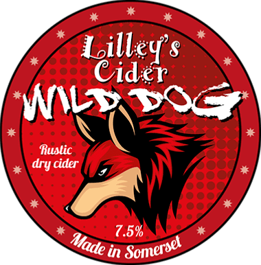Wild Dog Logo - BIB Wild Dog 7.5% Lilley's 5L