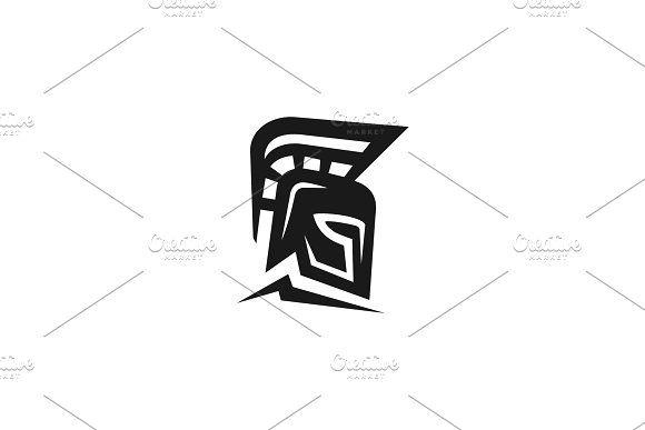 White Spartan Logo - Spartan Logo ~ Logo Templates ~ Creative Market
