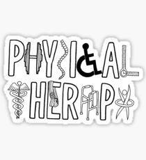 Physical Theray Logo - Physical Therapy Stickers | Redbubble