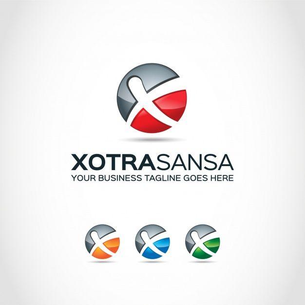X Ball Logo - Ball with x logo design Vector | Free Download