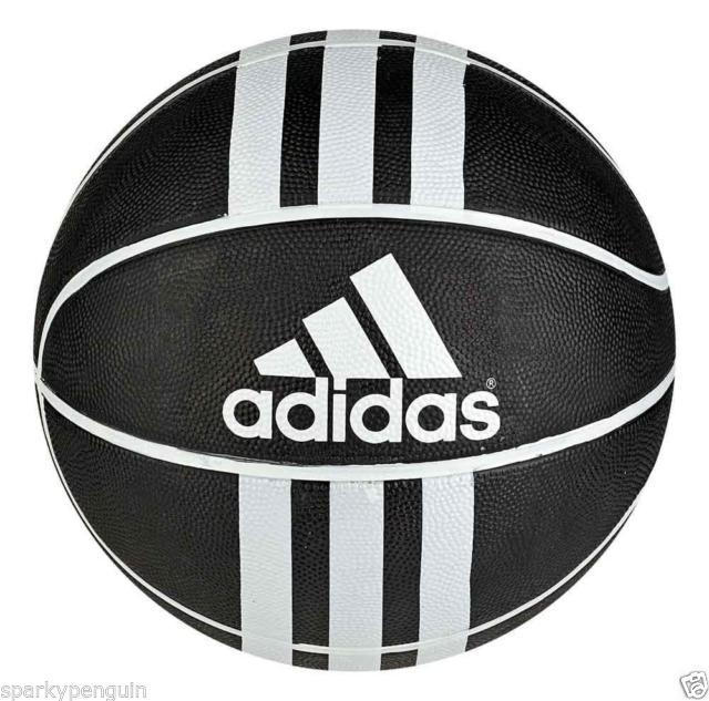 X Ball Logo - Adidas Basketball 3s X Ball Black White Size 7