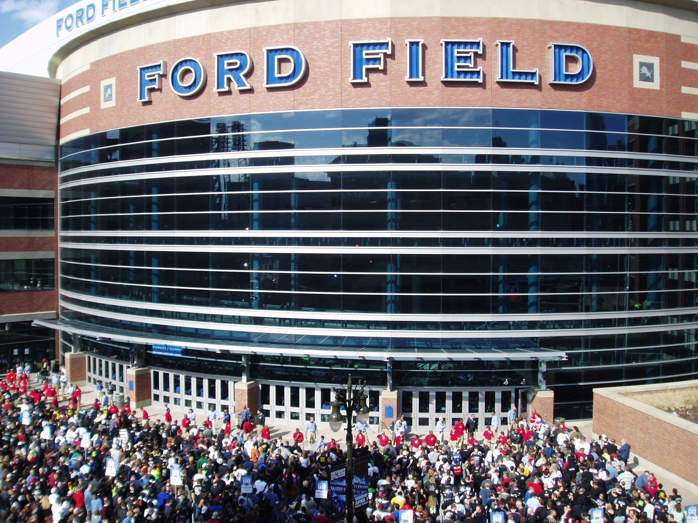 Ford Field Logo - RESTORE THE ROAR