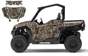 Camo Polaris Logo - Polaris General 1000 graphics wrap kit Ambushed Camo Free Custom ...