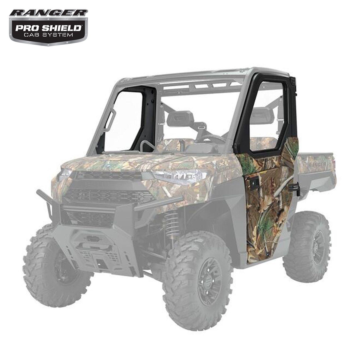 Camo Polaris Logo - RANGER® Hunter Doors - Front- Polaris® Pursuit® Camo | Polaris RANGER