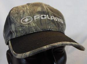 Camo Polaris Logo - Pure Polaris Branded Embroidered Polaris Logo Mossy Oak Camo Hat Cap ...