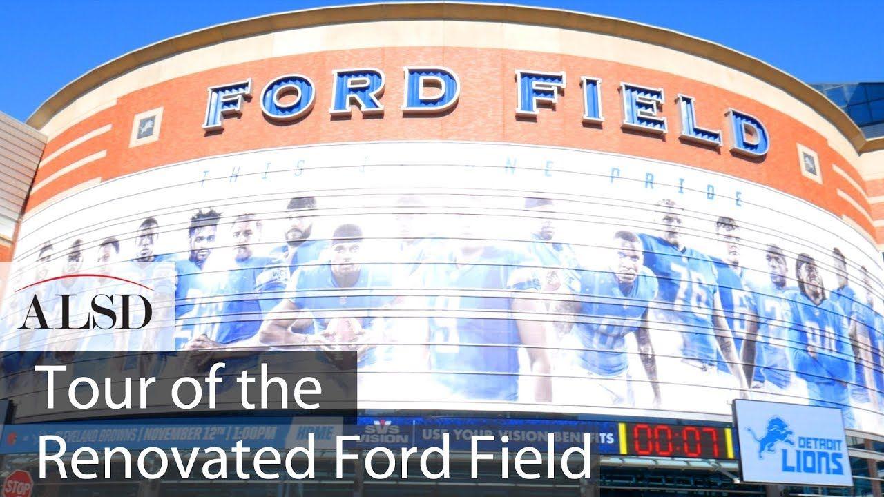 Ford Field Logo - Go Inside Ford Field, Home of the Detroit Lions, After Its $100