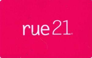 Rue 21 Logo - Gift Card: Pink Card (Rue United States of America) (Rue21 Logo