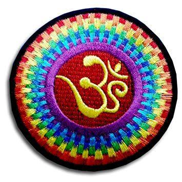 Om Hippie Logo - Amazon.com: Aum Om Ohm Hindu Yoga Indian Lotus Lucky Sign Logo ...