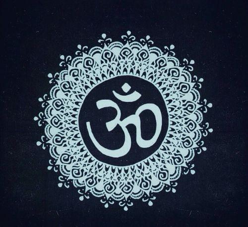 Om Hippie Logo - image about Om Shanti. See more about yoga