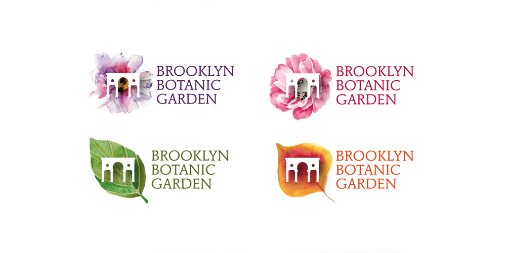 Botanical Garden Logo - Brooklyn Botanic Garden Branding Restyling - Branding Little Brands