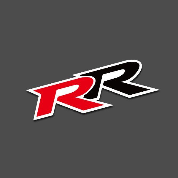 Honda RR Logo - Car Sticker For Honda RR Reflective Vinyl 5.8x1.8cm Tuning Auto Car ...