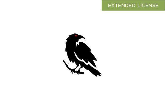 Crow Logo - Crow ~ Logo Templates ~ Creative Market