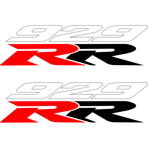 Honda RR Logo - Honda 929 RR stickers