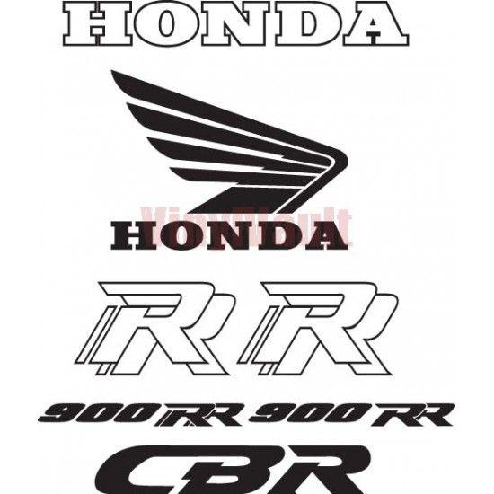 Honda RR Logo - Honda CBR 900RR Logo Vinyl Car Decal - Vinyl Vault