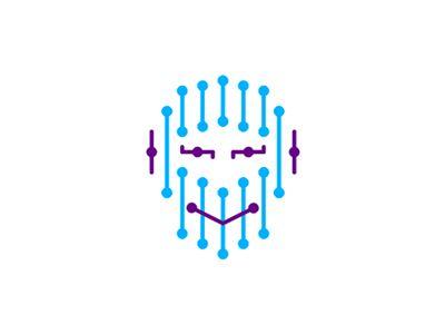 Google Assistant Logo - Artificial intelligence AI IT assistant logo design symbol