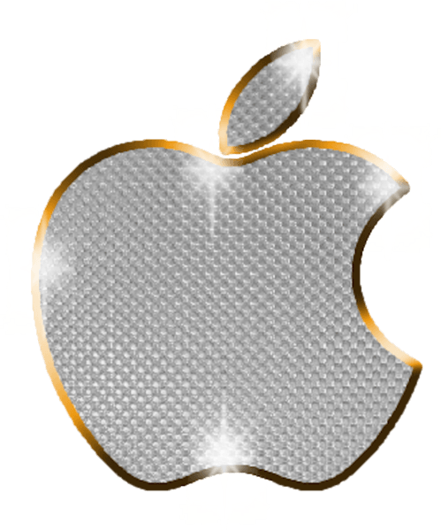 Diamond Apple Logo - Diamond Apple (PSD) | Official PSDs