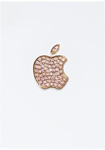Apple Diamond Logo - Apple iPhone 4s 32GB Pink - 24k Pink Diamond Apple Logo: Amazon.co ...
