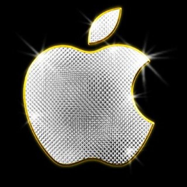 Apple Diamond Logo - 17 Gold Apple Icon Images - Gold Apple Logo, Gold Apple Logo and ...
