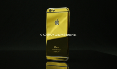 Diamond Apple Logo - Prove you're rich with this 24KT gold iPhone 6 with diamond Apple ...