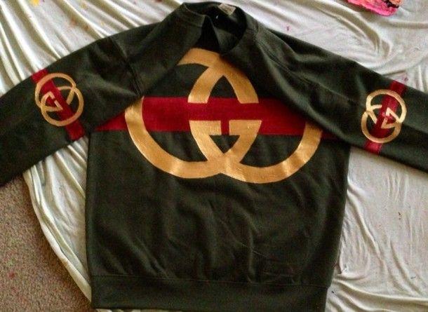 Dope Gucci Logo - sweater ($15, etsy.com) - Wheretoget